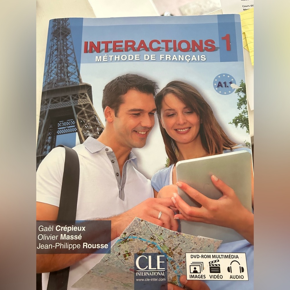FRENCH book w/CD